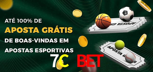 7C Bet Ate 100% de Aposta Gratis
