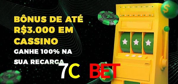 7C Bet melhor bônus de depósito