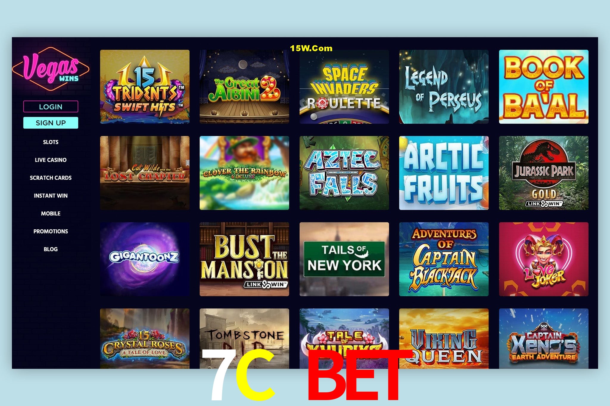 Game Providers 7C Bet